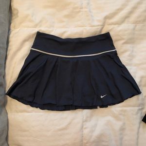 dark grey Nike tennis skirt, size S